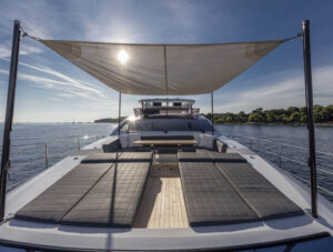 Pearl 95 private yacht charter Mallorca
