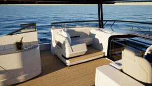 Pearl 100 Hybrid Exterior - Flybridge Door 2