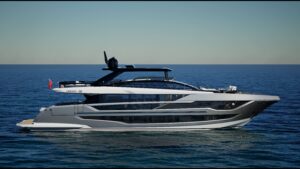 Pearl 100 Hybrid Exterior - Side starboard