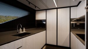 Pearl 100 Hybrid Galley