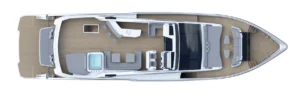 LAYOUT FLYBRIDGE PEARL 100 HYBRID
