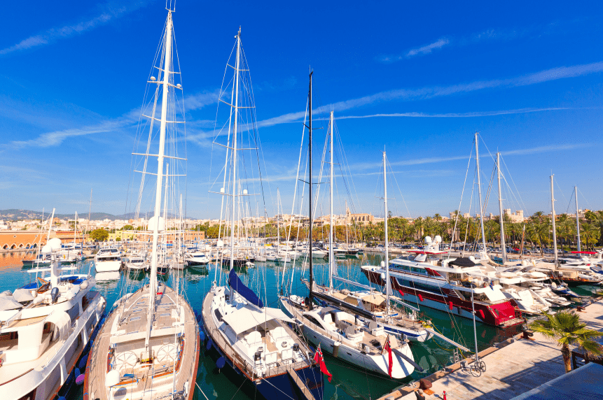 mooring in Mallorca