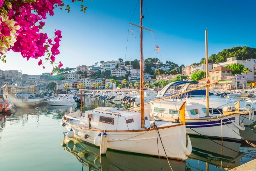 marina in palma de mallorca