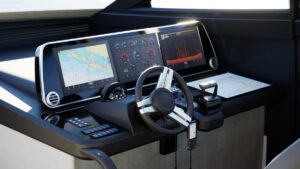 Pearl 73 Interior Midship Helm