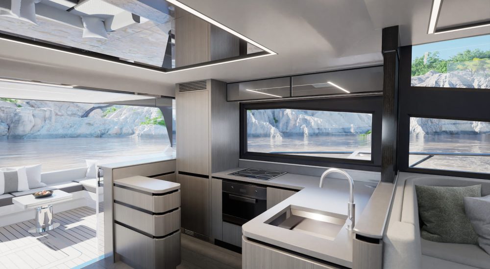 PEARL 63 GALLEY RENDER