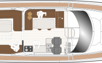 Marex 440 Scandinavia Cockpit