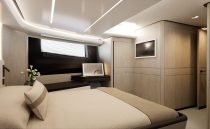 Pearl 100 Hybrid Lower Forward Cabin Port side