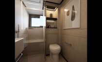 Pearl 100 Hybrid Lower Forward cabin ensuite 2