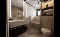 Pearl 100 Hybrid Lower Forward cabin ensuite