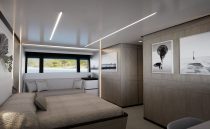 Pearl 100 Hybrid Lower VIP Cabin Port side
