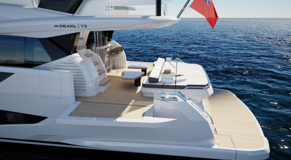 Pearl-73 Table basse pour cockpit arrière