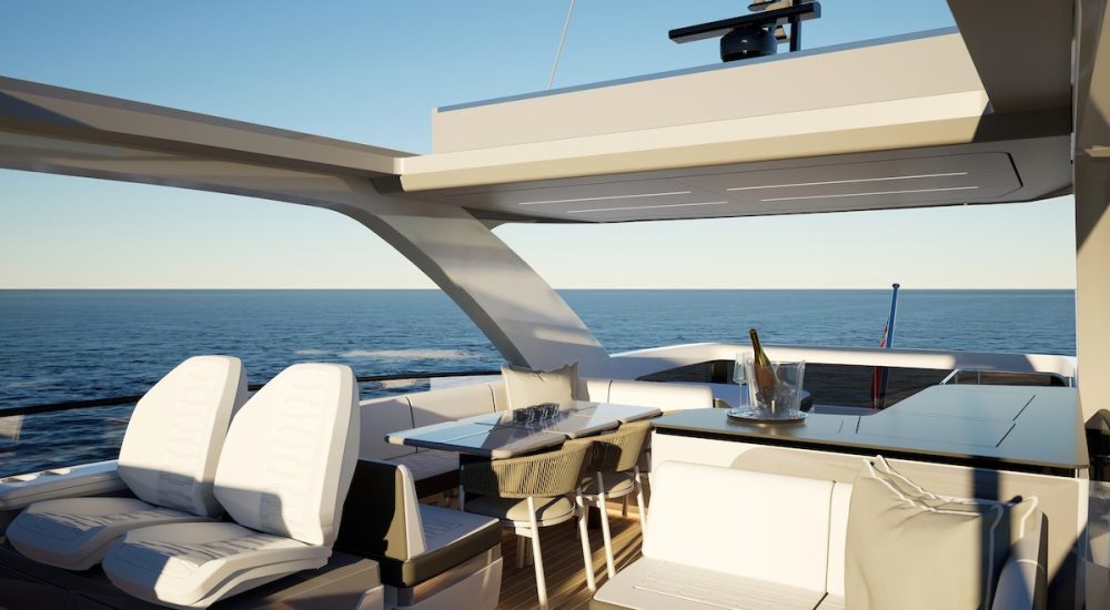 Pearl 73 Flybridge 2