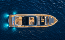 SABRE - OVERHEAD NIGHT - TWO STERN TWO AFT SIDE LIGHTS - © REBORN YACHT MEDIA