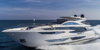 Pearl 95 luxury yacht