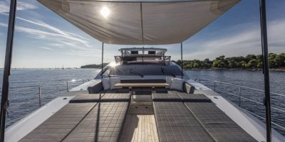 Pearl 95 private yacht charter Mallorca