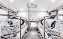 Pearl 95 engine room